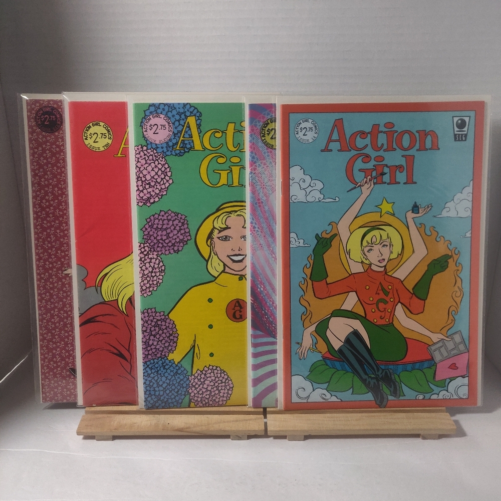 Action Girl Comic Books